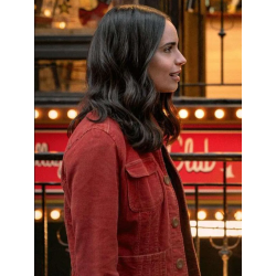 The Life List Sofia Carson Red Jacket